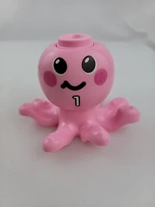 Vtech Jiggle And Giggle Fishing Replacement Pink Octopus Fish #1 - Picture 1 of 10