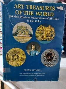 1968 1st Edition Art Treasures Of The World, 100 Most Precious Masterpieces T2J - Picture 1 of 10