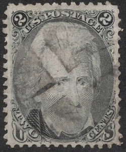 Sn:US #73 Mi:US 17 1868 2 cent US POSTAGE 1861-1866 National Bank Note Co. - Picture 1 of 2
