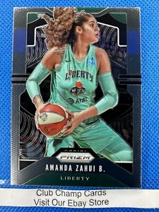 2020 #88 Amanda Zahyui B. Panini Prizm WNBA Basketball Base Card Liberty - Picture 1 of 2
