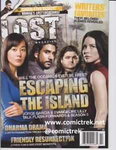 Cubierta de Sun Sayid Hurley Kate Sun The Official Magazine #20 Evangeline Lilly - Imagen 1 de 1