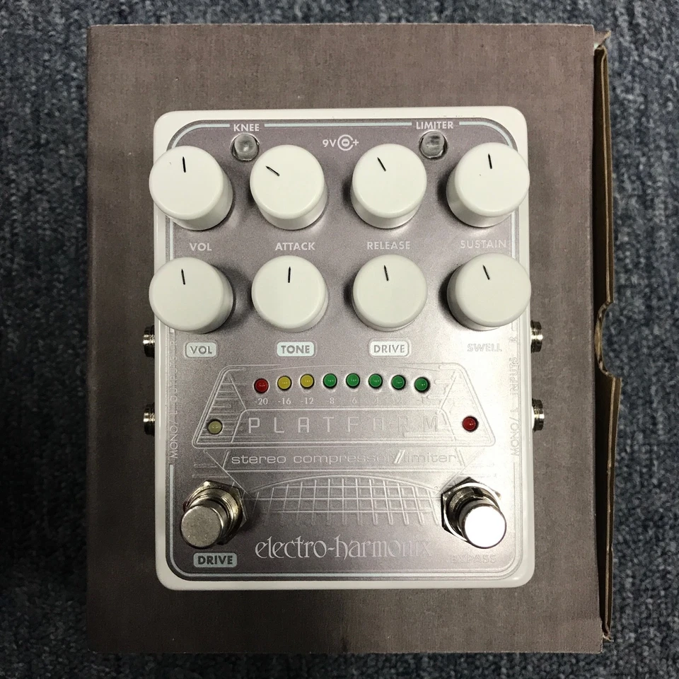 Electro Harmonix Platform Stereo Compressor Limiter Guitar Pedal New! - Image 1 of 1