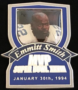 Emmitt Smith NFL Super Bowl 28 MVP Collectors Photo Pin Dallas Cowboys - Picture 1 of 1