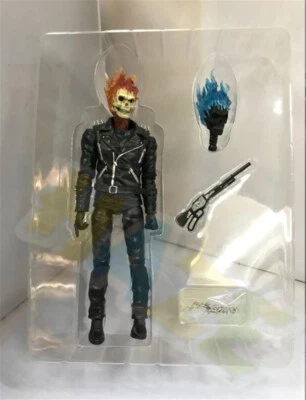 Ghost Rider Johnny Blaze 23cm/9" PVC Action Figure Model Toy In Box - image 1 of 4