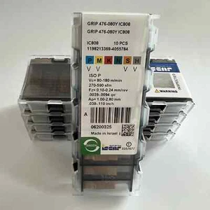 GRIP476-080Y IC808 /Original carbide blade 10 Pcs ISCAR - Picture 1 of 5