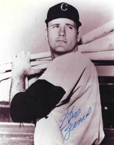 Signed 8x10 GUS ZERNIAL Chicago White Sox Autographed photo - COA - Picture 1 of 1