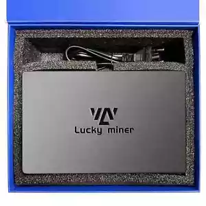 Lucky Miner LV08 4.5Th/S BTC Bitcoin Miner SHA-256 WIFI Solo Mining Lotto Device - Picture 1 of 10