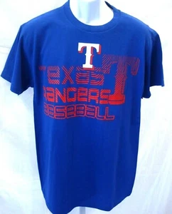 Texas Rangers Baseball Short Sleeve T-Shirt Royal - Picture 1 of 1