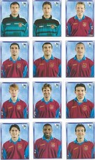 Merlin Premier League 97/98 Stickers - West Ham United Team