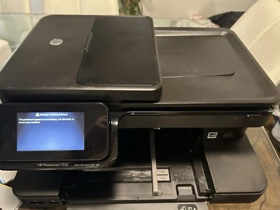 HP Photosmart 7520 (Druckkopffehler). Komplett oder Einzelteile vorhanden - Bild 1 von 4