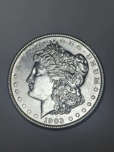 1903 P Morgan Dollar BU+ - Picture 1 of 2