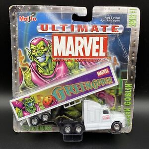 Maisto Diecast Ultimate Marvel Movers And Haulers Green Goblin 2002 Series 1 NOS