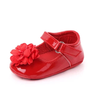 Fashion Baby Girl Crib Shoes Infant Rubber Princess Party Dress Shoe Outfit 0-18 - Picture 1 of 15