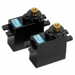 2x Digital Servo 20g Metall Getriebe JR Stecker für RC Modellflugzeug Warbird Hubschrauber - Bild 1 von 12