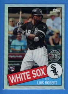 2020 Topps Chrome - 1985 Topps #85TC-17 Luis Robert Chicago White Sox Rookie RC - Picture 1 of 2