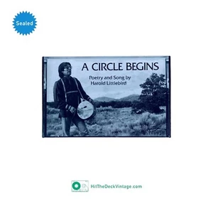 A Circle Begins: Poetry & Song by Harold Littlebird Cassette Tape (1985) SEALED - Picture 1 of 6