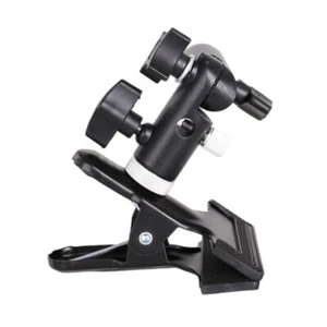 Light Stand Clamp Mount Bracket with Easy Installation and High Compatibility - Picture 1 of 8