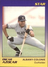 1989 Albany Yankees Star #1 Oscar Azocar
