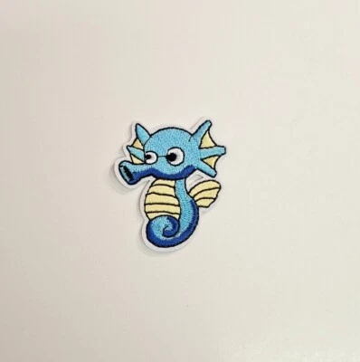 Pokemon Patch Horsea Water Character Embroidered Iron On / Sew On Embroidery - Image 1 of 4