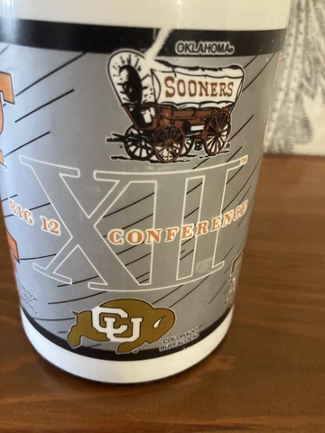 Whirley Original Big 12 XII Conference Mug, Football, KU, OU, TX, KSU, NE, Etc Cover