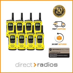 Motorola Talkabout T92 H2O Walkie Talkie Licence Free PMR446 Eight Pack - Picture 1 of 15