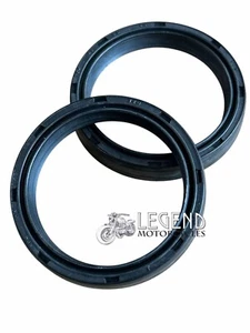 Sellos de conector de escape Suzuki GT500 X2 / Juntas de tubo descendente de cabezal silenciador C7-45 - Imagen 1 de 1