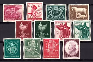107178/ DR 1941/45 - Lotto ex. Mi 810-908 - Francobolli speciali - MNH - Foto 1 di 1