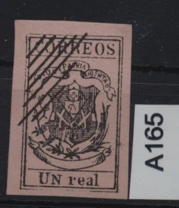 Fälschung Dominikanische Republik 1866, Verkauf als Fälschung, A165 - Bild 1 von 1