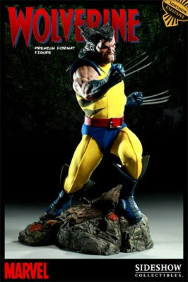 SIDESHOW WOLVERINE FORMATO PREMIUM Figura EXCLUSIVA Estatua X-MEN Marvel Busto JUGUETE Foto 1 de 4