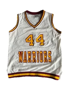 Seltenes Sand Strick Damen Warriors Jersey Vintage gelb und weinrot (siehe alle 📷) - Bild 1 von 9