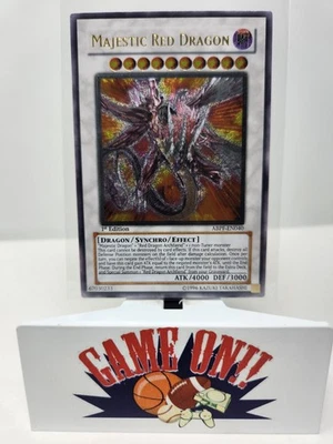 YuGiOh Majestic Red Dragon ABPF-EN040 1st Edition Ultimate Rare NM - Image 1 of 2