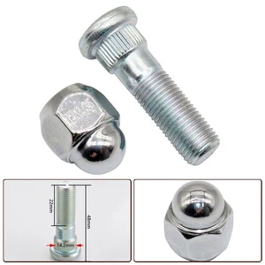 Reliable and High Strength Wheel Hub Bolt Stud & Nut Set for Forester 20092019 - Picture 1 of 12