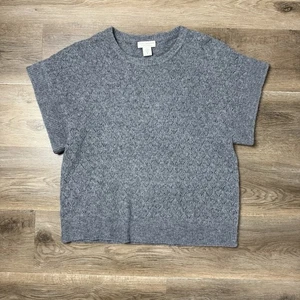 OATS CASHMERE BY DEBRA HAYBURN GRAU 100% Kaschmir PULLOVER M - Bild 1 von 7