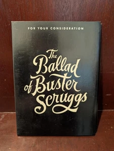 The Ballad of Buster Scruggs DVD FYC OOP Hard to Find Netflix Coen Bros. - Picture 1 of 4
