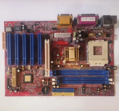 Biostar M7VIW Rare Y2K Vtg Motherboard 🦕 Socket 462 266mhz FSB 🦖 SDR+DDR Slots - Изображение 1 из 4