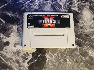 Super Fire Pro Wrestling X Premium Super Famicom Japan Import - Picture 1 of 3