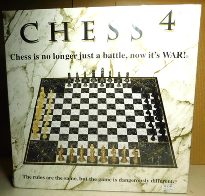 WOW Toys Inc.~Chess 4 Chess Is No Longer Just A Battle, Now It's War! 1980 NEW!! - Image 1 of 4