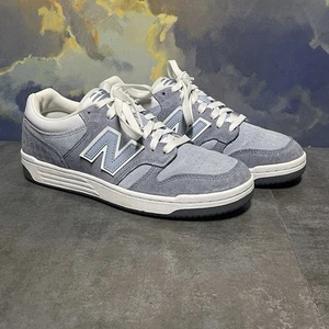 New Balance 480 BB480LEB Men's Arctic Grey Suede Sneakers Size 8D - Picture 1 of 20