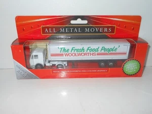 All Metal Movers Semi Trailer Truck Woolworths Vintage Collectible Diecast lot3 - Picture 1 of 4