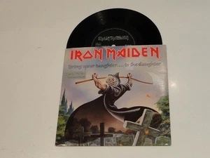 Iron Maiden - Bring Your Daughter To The Slaughter Etched 7" Single. UK 1990 - Imagen 1 de 7