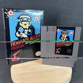 Nintendo NES - Hogan's Alley - Game & Case - Tested