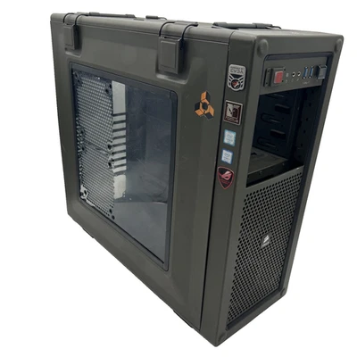 Edição Limitada Corsair Vengeance C70 Estojo Torre Média Verde Militar - Imagem 1 de 4