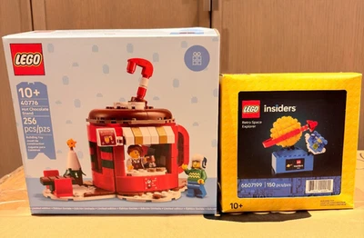 Lego 6607198 Retro Space Explorer & 40776 hot chocolate stand NIB New - Image 1 of 2