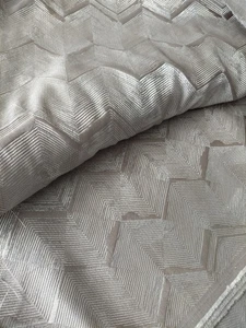 Upholstery Fabric - Harlequin Tanabe Silver 4.5m Remnant - Picture 1 of 3