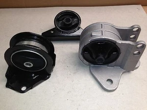 Engine Mount & Transmission Mount Set 3PCS for 95-00 Chrysler Sebring 2.5L Coupe - Picture 1 of 4
