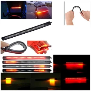 ✅ STOP STRISCIA LED CON FRECCE INTEGRATE PER DUCATI YAMAHA HARLEY APRILIA MOTO - Foto 1 di 16