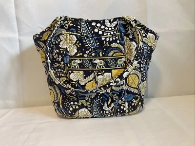 Vera Bradley ELlie 蓝色甜心单肩包钱包 — 第 1/4 张图片