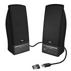Cyber Acoustics CA-2014USB 2.0 Usb Desktop Speaker System Spkr Usb Power &