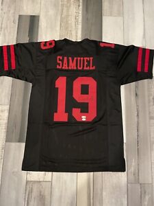 Deebo Samuel Signed San Francisco 49ers Autographed Black Jersey JSA /PIA