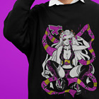 Daki Sweatshirt Demon Slayer Anime Sweater Akaza Tanjiro Kokushibo Doma Muzan